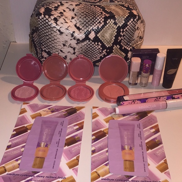 tarte Other - Tarte Makeup set with bag 12pieces NEW